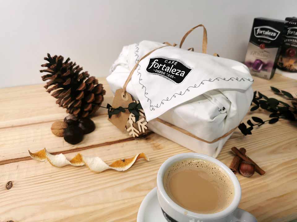 Furoshiki packaging creativo cafe fortaleza
